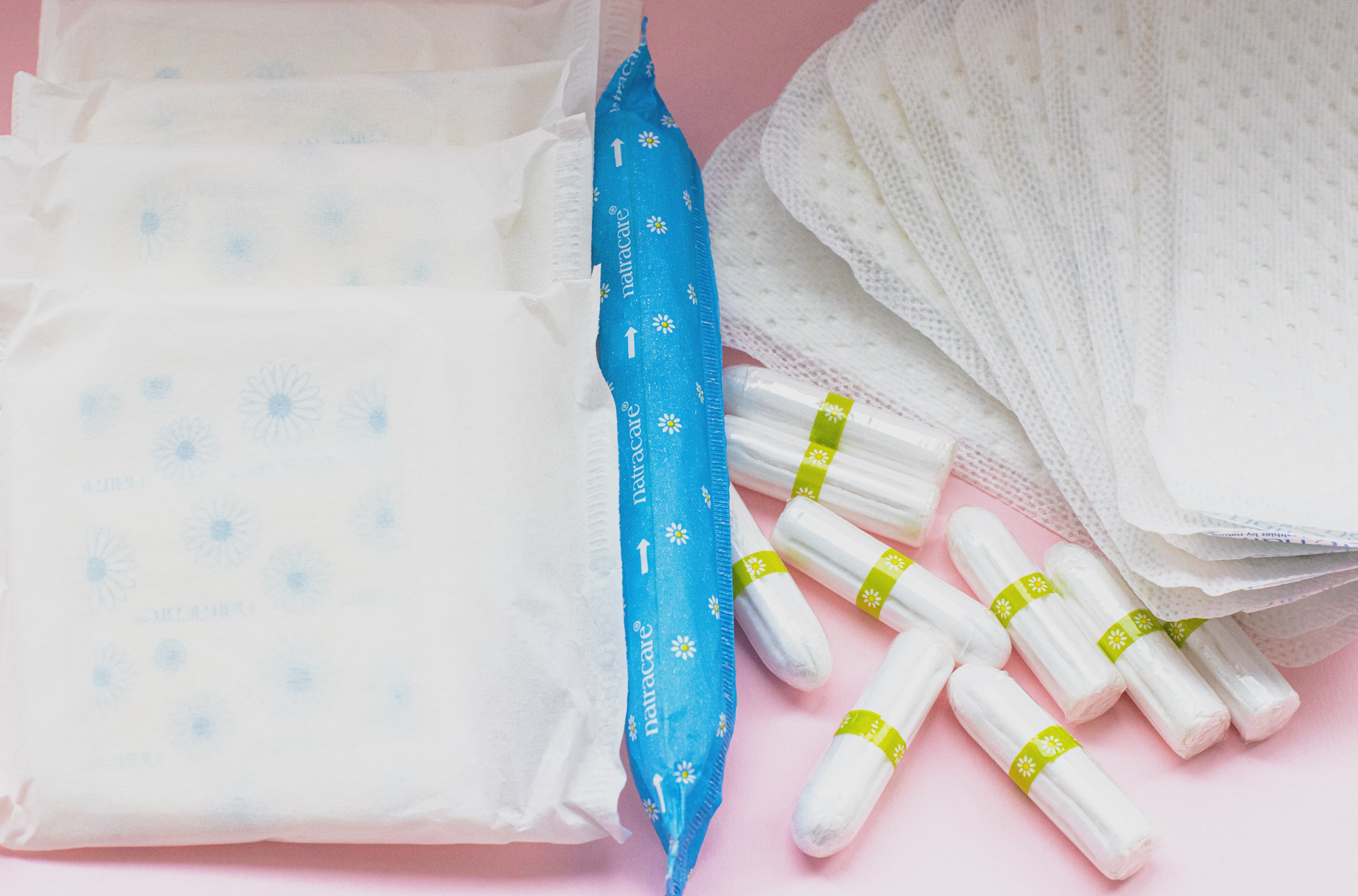 serviettes et tampons biologiques de la marque Natracare