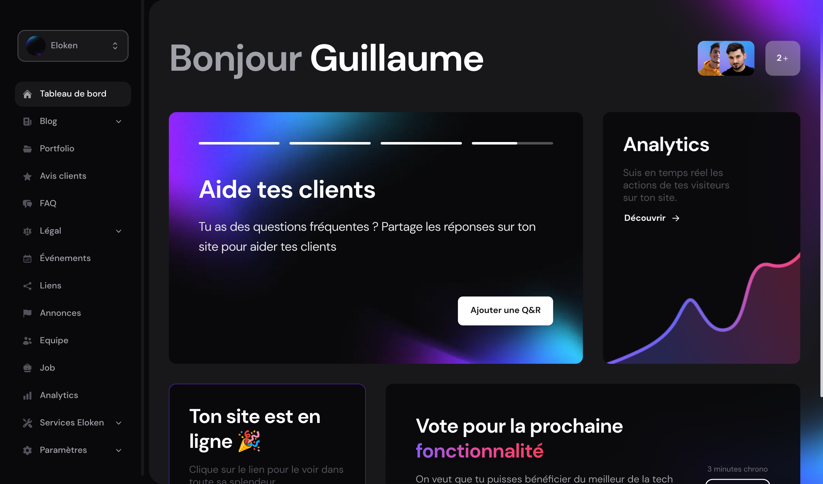 Launch by Eloken : Le premier CMS pensé pour les startups